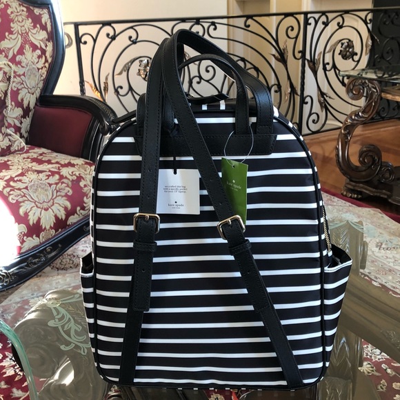 Kate spade Bradley stripe backpack&wristlet - Picture 5 of 8